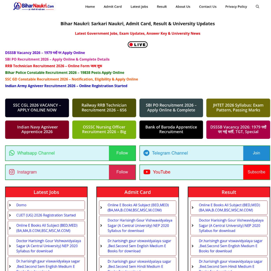Sarkari Job Website Generatepress Theme Bundle | Sarkari Result Jaisi Website Banaye