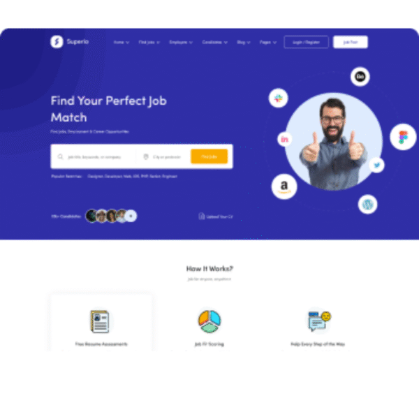 Superio – Job Board WordPress Theme - Image 2