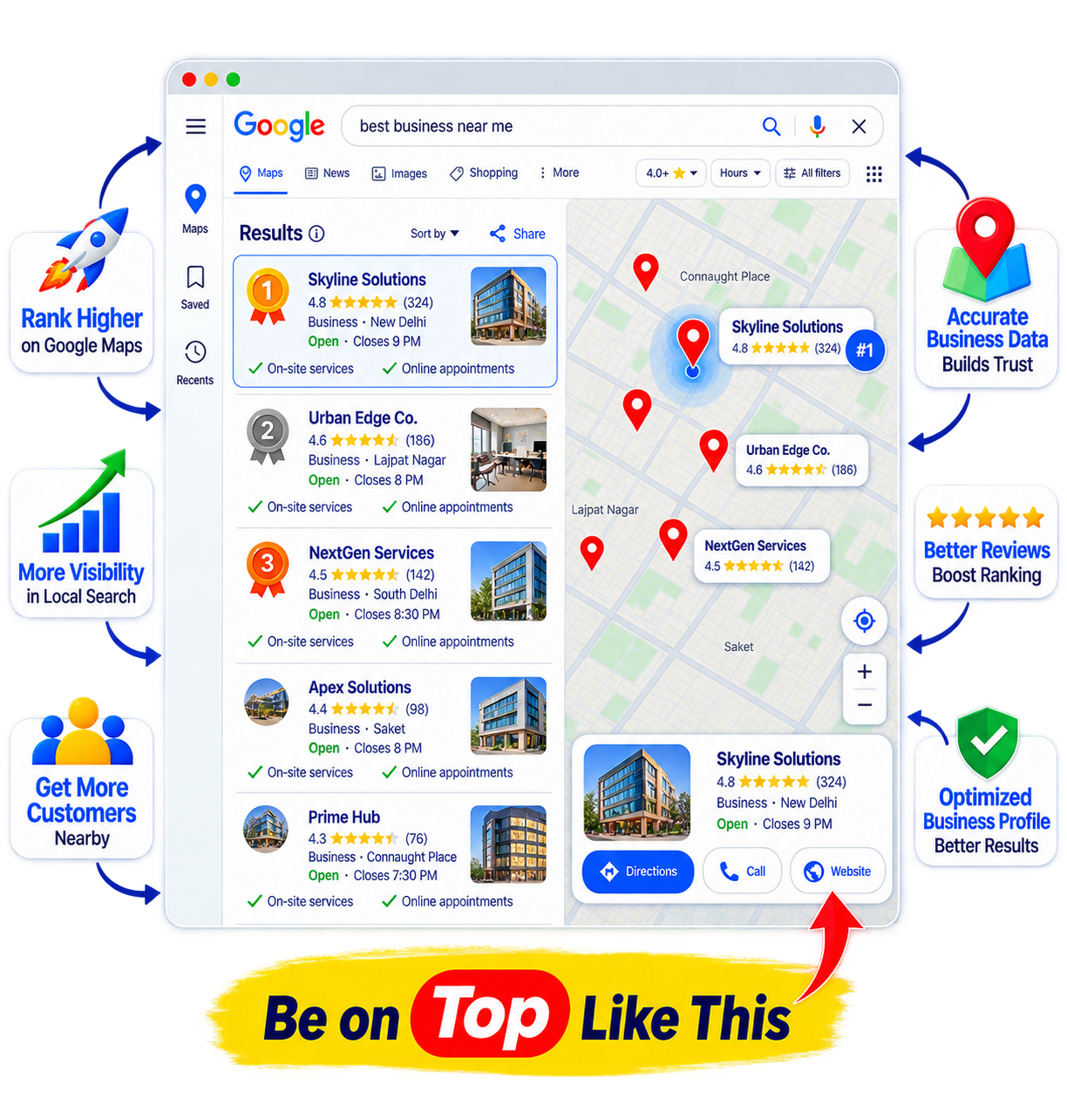 Google Maps Local SEO